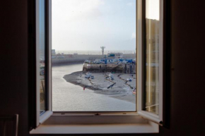 La Coquille - vue mer panoramique & port Tréport